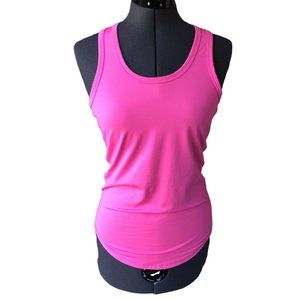Tobi Athletic Tank Top Hot Pink Sz. S/M Scoop-Neck Racerback